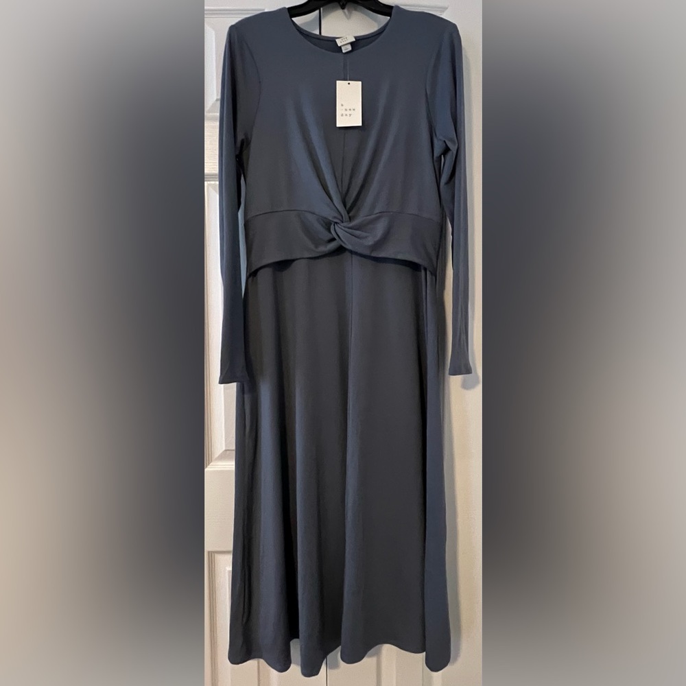 A New Day For Target Versatile Dress in Steel Blue. Sz. Large. NWT.